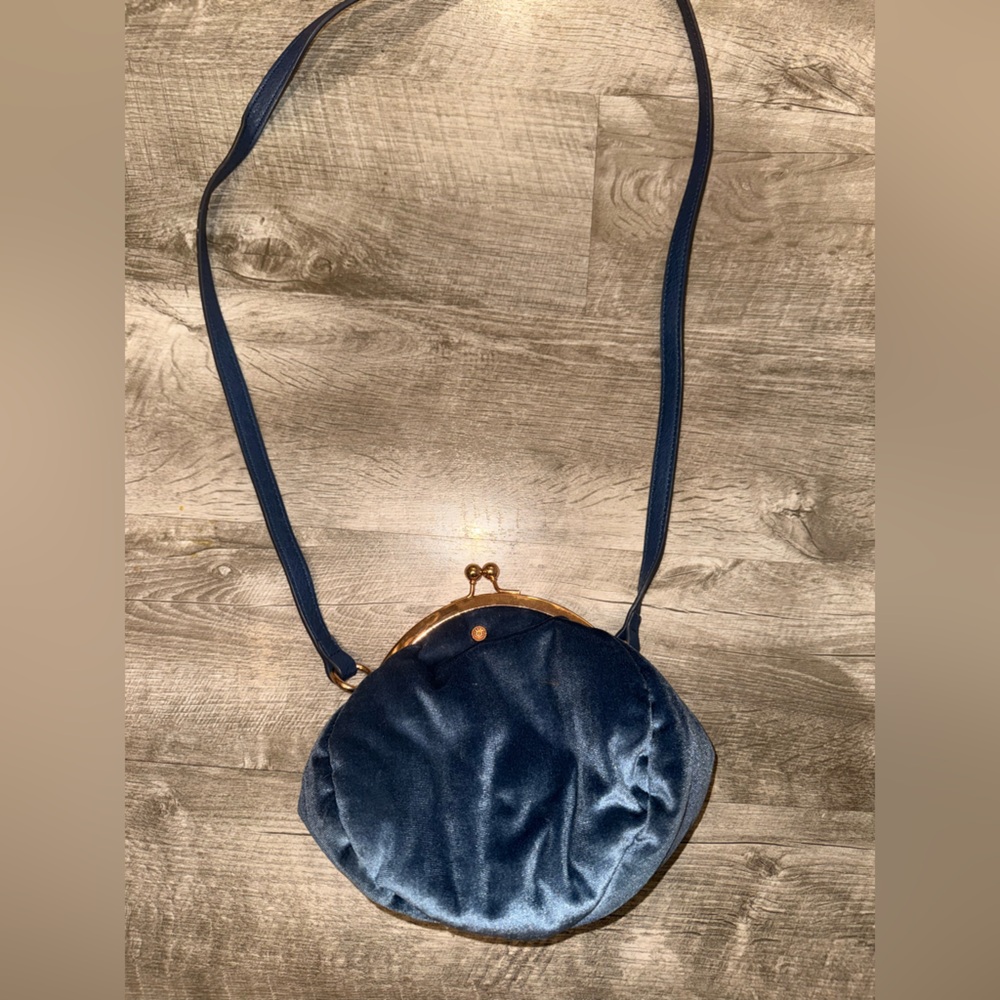 LC Lauren Conrad Midnight Blue Crossbody Bag